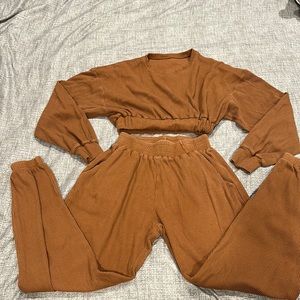 Long sleeve and jogger set
